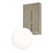 Afx Metropolitan 12" LED Sconce - Satin Nickel METS0512L30D1SN - alternate 1